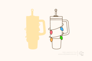 Free Personalized Stanley Cup Laser Cut File